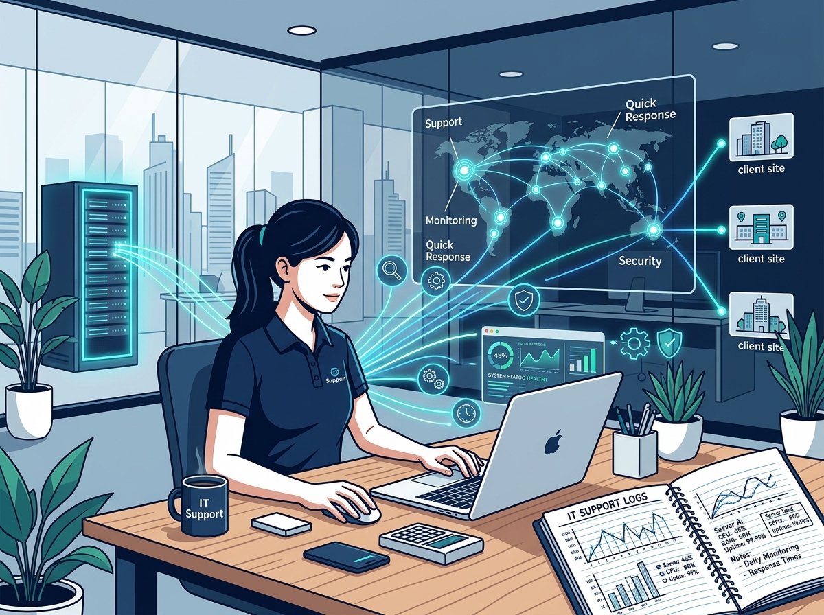 Manutenção de computadores e suporte técnico
